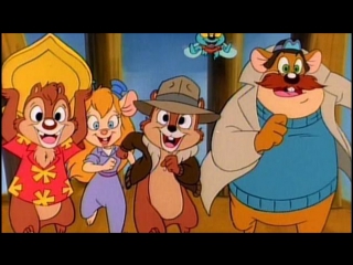 morning with your favorite adventures | chip and dale rescue rangers