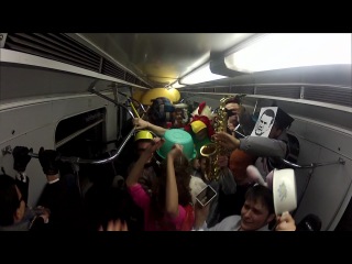 harlem shake in the kiev metro