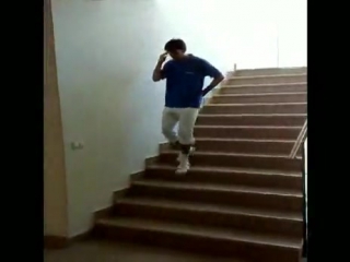 how to go down the stairs to catch a couple))