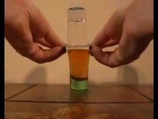 whiskey and water experiment